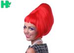 More Popular Party Synthetic Cosplay Hair Wig , High Temperature Fiber Clown