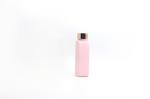 Silkscreen Print Clear 150ml Pump Bottle With Screw Cap Flip Top Cap