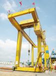 80 Ton Rail Mounted Container Double Beam Gantry Crane Bridge Construction