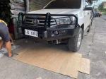 Bumper Plates Fender Cover for Car Winch Bull Bar Front Bumper Compatible With