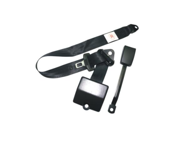 Black Car Safety Belt Automatic Emergency - Lock 3 Point Kit With Steel Rope