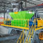New Scrapped Cars Metal Recycling Plant Car Frame Shredder Car Shell Shredder
