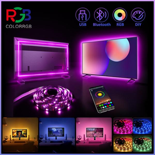 50000 Working Hours LED Light Source 30m Strip Light Set With 3keys And 5V RGB