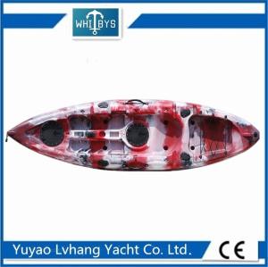 China PE Material Open Top Sea Kayak Well Performance Light Manoevrability For Junior Paddlers factory