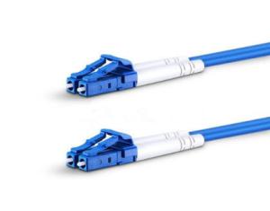 China Lc To Lc Fiber Optic Patch Cable Singlemode Fiber Patch Cord 1.6 Mm / 7.5 Mm factory
