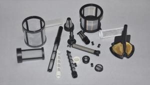 China Mesh Injection Insert Molding Plastic Filters For Automobiles on sale