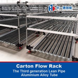 Aluminum Alloy Lean Pipe Carton Flow Rack