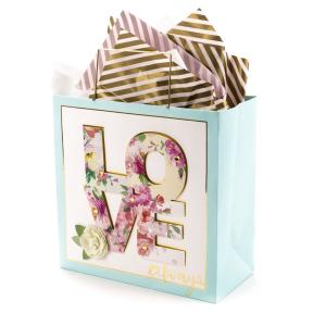 China Folding Style Customized Logo Luxury Boutique Valentine's Day Shopping Paper Gift Bag factory