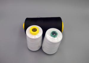 China 402 3000 Yard 5000 Meter Industrial Sewing Thread Black Bleached White factory