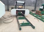 portable sawmill wood cutting band saw machine/ Horizontal wood cutting band saw