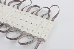 China Full Color RGB 3535 SMD LED Injection Module 78*18MM IP67 DC12V 0.75W Waterproof factory