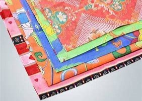 Laminated Printed Coated Nonwoven Fabric Customized Pattern