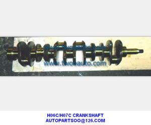 China HINO H06C H07C CRANKSHAFT CIGÜEÑAL 13400-1583 H07D DS70 K13C K13D P11C factory