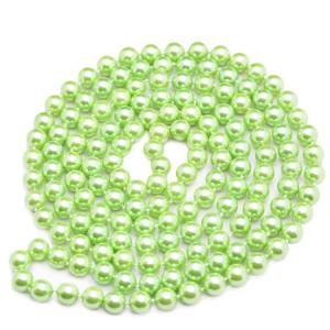 China Luxury Green Round 8mm Shell Pearl Sweater Necklace 55 Inches (N08209) factory