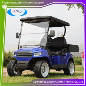 China 48 Volt Club Car Electric Cargo Car 2 Seats AC Motor Electric Food Cart For Resort factory