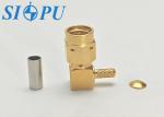SMA Male RF Coaxial Connector – Right Angle 90°, Compatible with RG316/U Cable