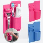 100% Waterproof Silicone Tooth Brush Razor Holder Eco - Friendly For Bathroom
