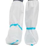 Non Slip Surgical Boot Cover SF Microporous Film Disposable Shoe Covers For
