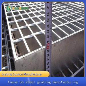 China G605/40/80FG Q235 Galvanizing safety Heavy Duty Steel Grate For Industry factory
