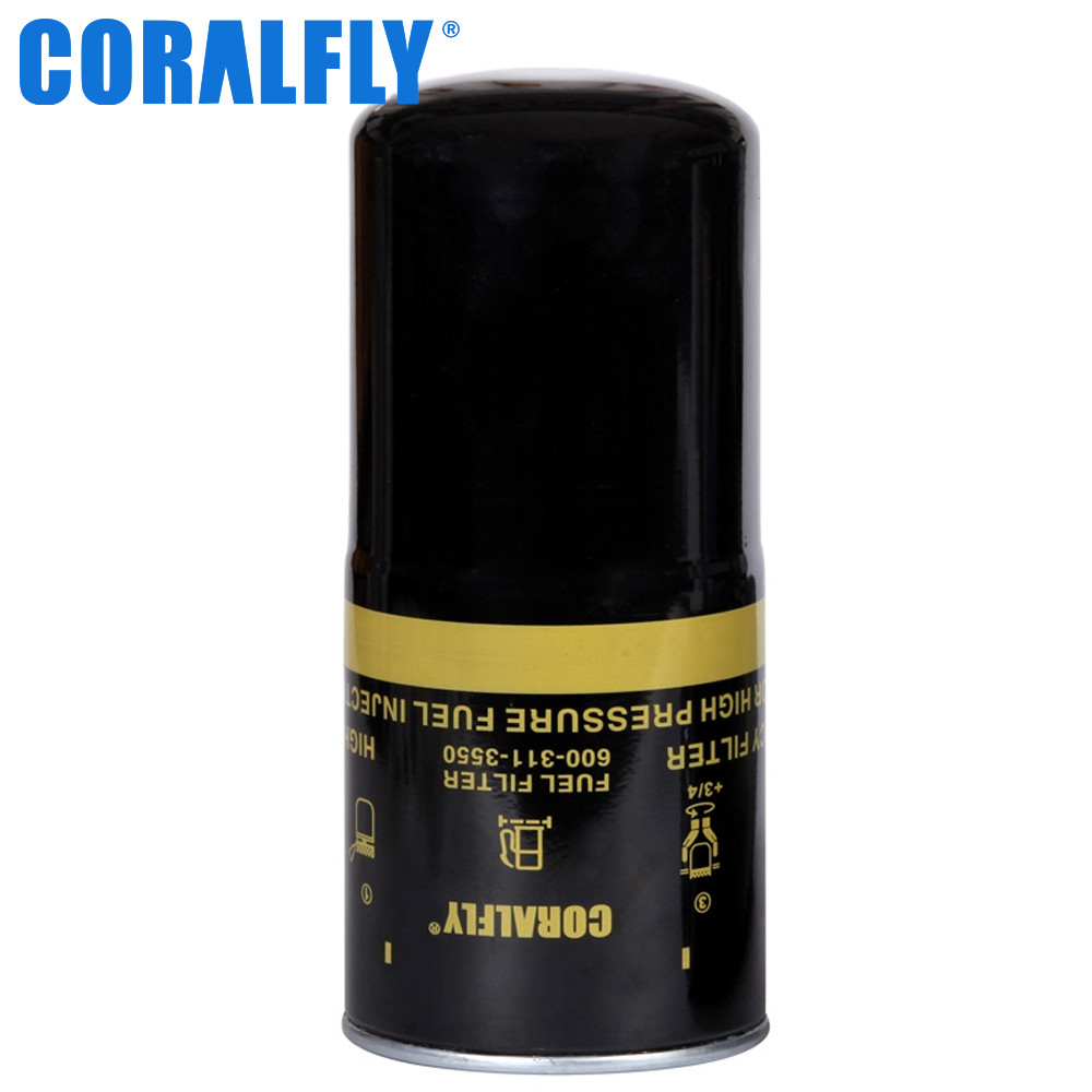 Spin On 600 311 3550 Komatsu Oil Filter 3 Micron