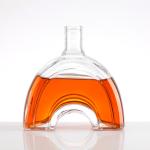 375ml 500ml 700ml 1000ml Offset Painting Empty Glass Bottle with Polymer Cork