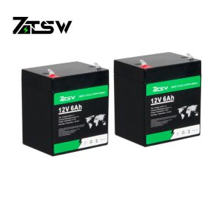 China Environment Friendliness 12v 6ah Lifepo4 Battery Lithium Battery Pack factory