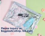 Window Makeup Cosmetic Bag Aluminum Foil Zip Lock EVA PVC Travel Accessorie,OEM