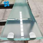Customized Ultra Clear Anti Slip Laminated Glass Stair Treads