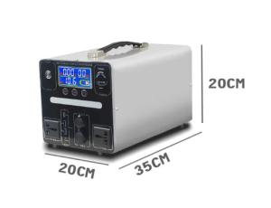 China 800w 1200w Outdoor Energy Storage Power Supply Portable Solar Power Station factory