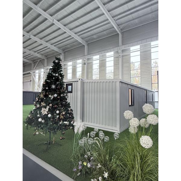 China 40ft Expandable Container Home with Galvanized Steel Frame factory