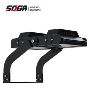China Stadium 500W High Power LED Flood Light High Uniformity Finned Style Heatsink factory