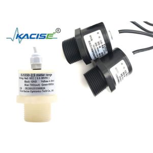 PTFE RS485 Output Sewage Pool Ultrasonic Water Level Sensor Waterproof Level