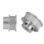Silver Teeth Bore 5mm 3D Printer Timing Pulley Aluminum alloy