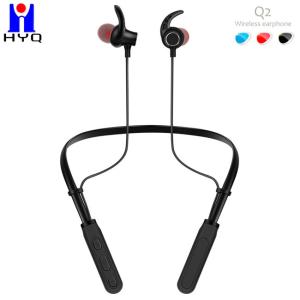 China Multi Connection In Ear Neckband Headphones V5.1 Noise Cancelling Earbuds factory