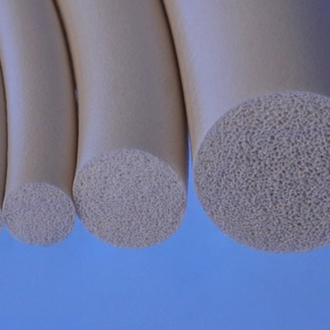 Durable Silicone Rubber Strips Sponge Foam Material For For Household Electric Appliance