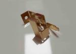 Customized Brass Sheet Metal Stamping Dies Bending Parts 0.01-0.05mm Tolerance
