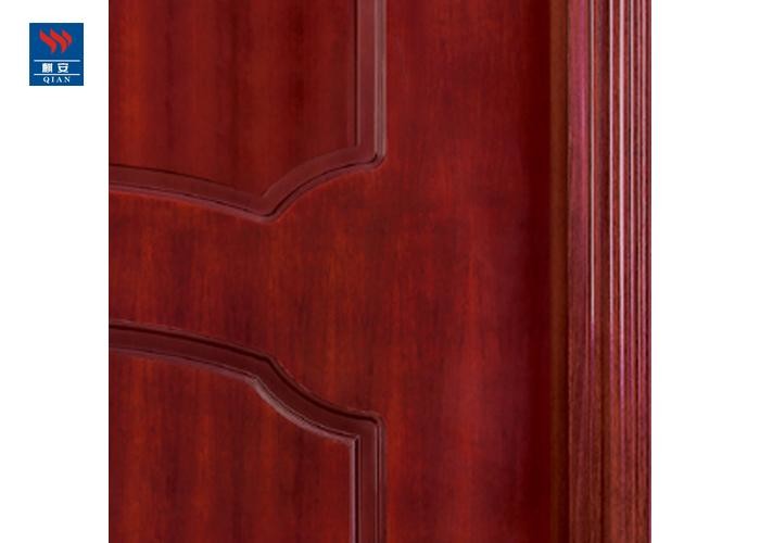 Latest Fire Rated Internal Kitchen 4 Panel Design Veneer Wood Door With Modelling