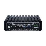 Aluminum Alloy Industrial Mini PC Wide Voltage 9V-36V With 10 COM Optional