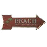 Closed Tin Sign Design,Vintage Tin Sign,Metal Poster For Retailer Arrow Shape