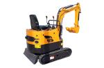 Rubber Track 800kg Mini Excavator Digging Compact Digging Machine WY08H