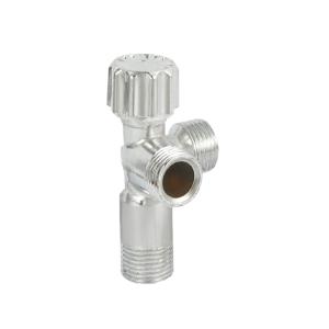 China Medium Temperature 1/2 Inch Angle Valve Brass Water Angle Valve rustproof factory