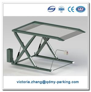 China Car Storage Manual Scissor Lift Platform Scissor Lift Elevator factory
