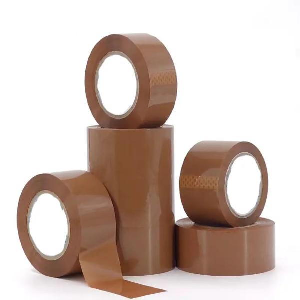 High Adhesive Power BOPP Kinesiology Tape China Tan Or Brown Color Bopp Parcel
