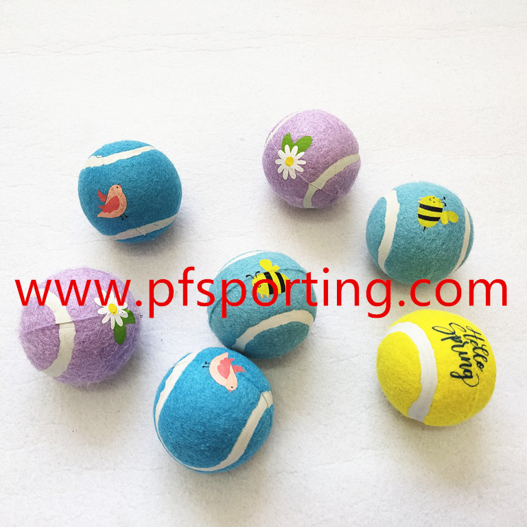 Manufacturers Cheapest OEM Professional Wholesale Interactive Pet Dog Rubber Tennis Ball Dog Toys