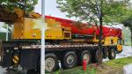SANY-130 Truck Mounted Boom Crane With 298 KW Power And 400 Liter Fuel Tank