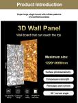 Water Ripple Panel The New Listing 1220*2440*5/8mm Flame Retardant Bamboo