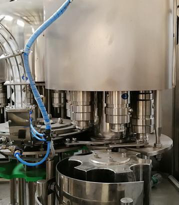 Rotary 5 Liter Automatic Water Bottle Filling Machine For Liquid