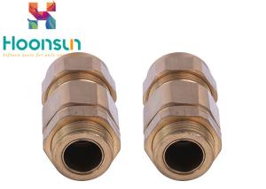 China CW Brass Neoprene Explosion Proof Cable Gland With Silicone Rubber , Free Smples factory