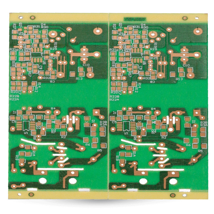 China Green 6mm Single Sided Printed Circuit Board Pcb Single Layer factory