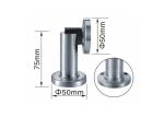 Heavy Duty High Quality Magnetic Stainles Steel Door Stopper Modern Sofa Legs
